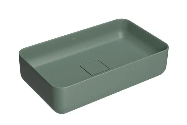 Cuba de Apoio Retangular 50cm L13050 Sálvia Deca